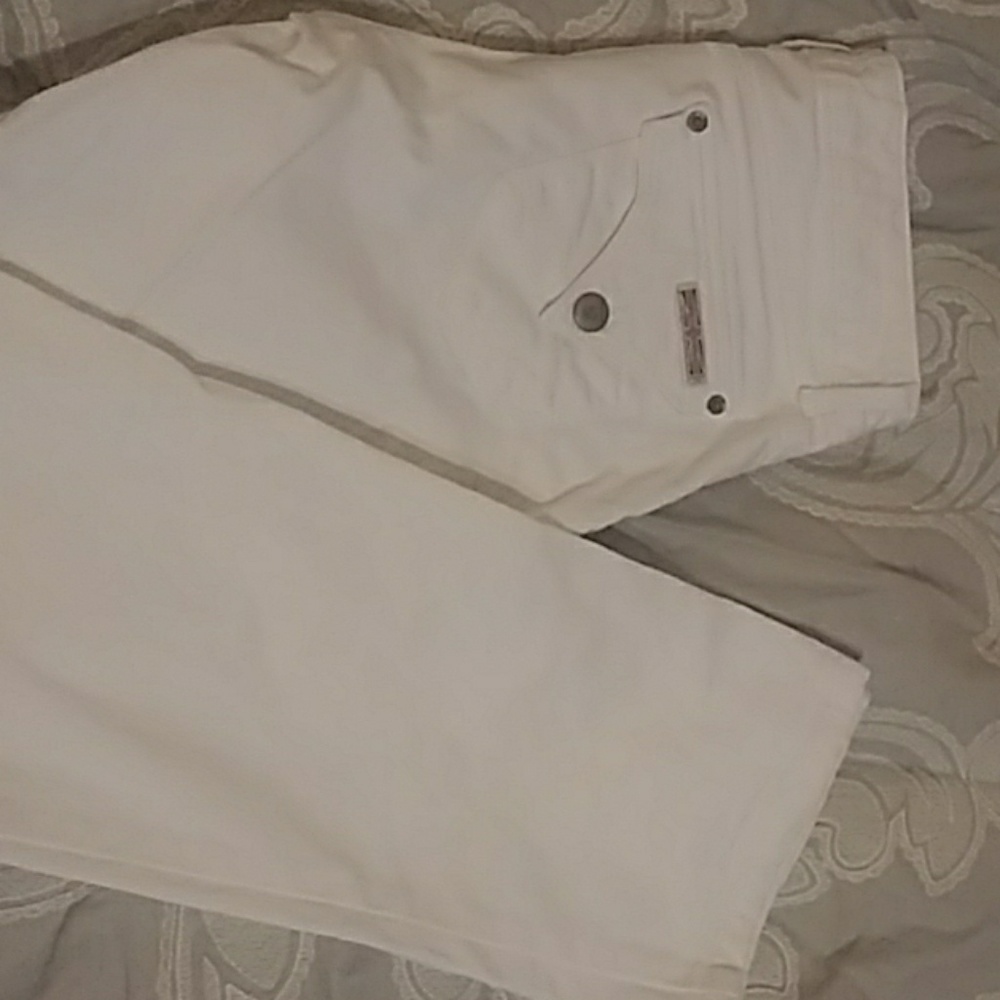 Hudson white jeans